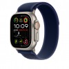APPLE MXTW3FE/A 49mm Blue Trail?Loop?-?M/L - Natural Titaniu