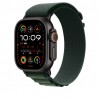 APPLE MYPT3FE/A 49mm Dark Green Alpine?Loop -?Large - Black 