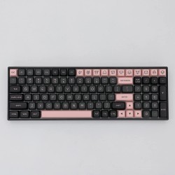 AKKO Keycap - ASA Low Profile - Black & Pink (155pcs) AK-692