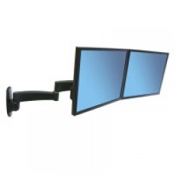 Ergotron 45-234-200 200 Series Wall Mount Arm, 2 Extensions
