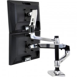 Ergotron 45-248-026 LX Dual Stacking Arm