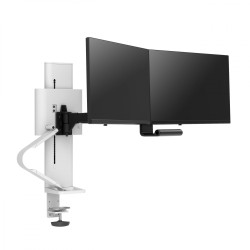 Ergotron 45-631-216 TRACE Dual Monitor Mount, BWT