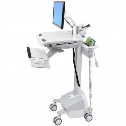 Ergotron SV42-6202-2 StyleView? Cart with LCD Arm, LiFe Powe