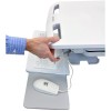 Ergotron SV44-1362-5 StyleView Cart with LCD Pivot, LiFe Pow