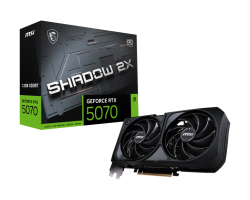 MSI RTX5070 SHADOW 2X OC 12G D7 GAMING GRAPHICS CARD VC 8175