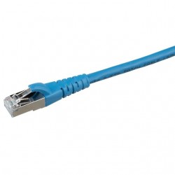 Panduit S6PC1MBU Category 6 S/FTP 26AWG Shielded Patch Cord.