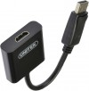 UNITEK Y-5118DA 0.2m,  Display Port to HDMI Female Converter