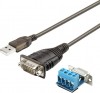 UNITEK Y-108 1.5m,  USB2.0 to Serial (DB9M) Converter