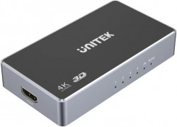 UNITEK V1109A 1 In 4 Out 4K HDMI Splitter, Color: Space Grey