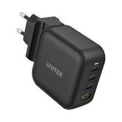 UNITEK P1112ABK 100W 4-in-1 USB GaN Charger (3*USB-C PD + US