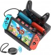 UNITEK G1005ABK01 Switch Charging Station with Game Card Rea