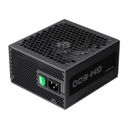 GameMax GM 600B Black Edition, Full modular, 80PLUS Bronze