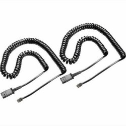 Poly 920P9AA Poly 10ft Coiled Cable with 3.5mm to QD Connect