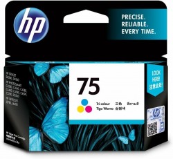 HP 75 Tricolor Inkjet Print Cartridge CB337WA