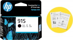 HP 915 Black Original Ink Cartridge 3YM18AA