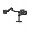 Ergotron 45-492-224 LX Dual Stacking Arm, No Grommet Mount, 