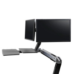 Ergotron 98-101-009 Accessory, Workfit, Dual Hinge Bow Kit