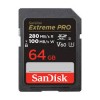 SanDisk Extreme Pro SDXC,64GB, V60, U3, C10, UHS-II, 280MB/s