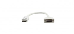 KRAMER ADC-DPM/DF Adapter Cable: DisplayPort (M) to DVI (F) 