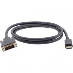 KRAMER C-DPM/DM2-6 DisplayPort (M) to DVI-D (M) Cable-6'