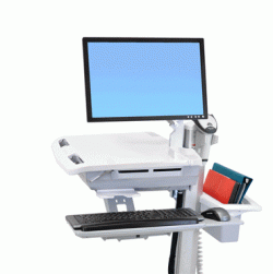 Ergotron SV41-6200-0 StyleVIew EMR Cart with LCD Arm