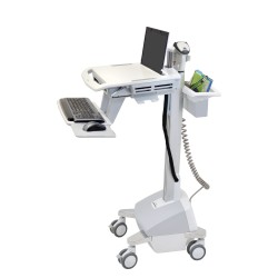 Ergotron SV42-6102-3 StyleView? Laptop Cart, LiFe Powered, U