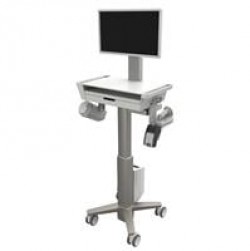 Ergotron SV42-7302-3 StyleView Motorized Cart with LCD Stand