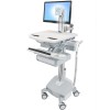 Ergotron SV44-1312-1 StyleView Cart with LCD Pivot, LiFe Pow