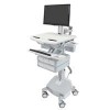 Ergotron SV44-1322-3 StyleView Cart with LCD Pivot, LiFe Pow