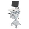 Ergotron SV44-13A2-4 StyleView Cart with LCD Pivot, LiFe Pow