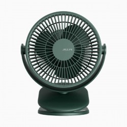 JISULIFE FA29A-GREEN Clip-on Desk Fan (ClipFan Life1) with b