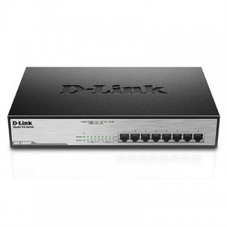 D-LINK DGS-F1100-10PS-E 10-port Gigabit Smart Managed 250m P