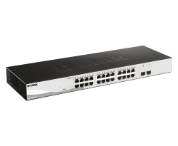 D-LINK DGS-F1210-26PS-E 26-port Gigabit Smart Managed 250m P