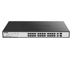 D-LINK DGS-1100-26MPV2 26-port Gigabit Smart Managed PoE (37