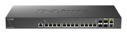 D-LINK DXS-1210-16TC 12-port UTP 10GBASE-T, 2-port 10G SFP+,