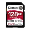 Kingston SDR2/128GB  CANVAS REACT PLUS SD 128GB Class 10, UH
