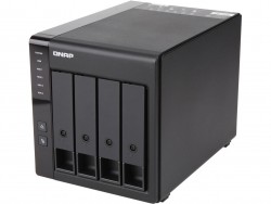 QNAP 4-bay 3.5" SATA HDD USB 3.0 type-C hardware RAID extern