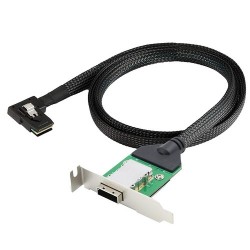 QNAP CAB-SAS05M-8644 Mini SAS cable (SFF-8644), 0.5m QN-CAB-