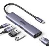 UGREEN CM511-15597 5 in 1 USB-C To HDMI @60hz +3*USB 3.0 A+P