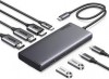 UGREEN CM639-35625 Revodok 8 in 1 USB C Hub Triple Display D