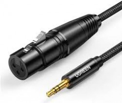 UGREEN AV182-20763 3.5 Male To XLR Female Cable, 1m