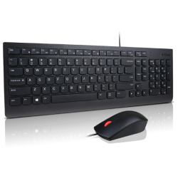 Lenovo Essential Wired Combo Keyboard and Mouse (US English 