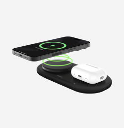 BELKIN Qi2 2-in-1 Wireless Charging Pad BLK WIZ021qcBK