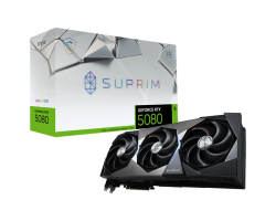 MSI RTX5080 SUPRIM SOC 16G D7 GAMING GRAPHICS CARD VC 8161