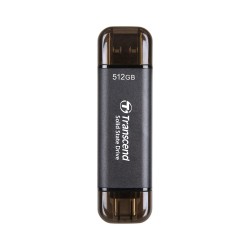 TRANSCEND TS512GESD310C  ESD310C Portable SSD, Dual USB Type