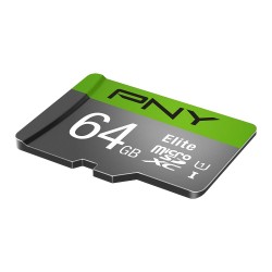 PNY Micro SD Elite U1 64GB P-SDUX64U185GW-GE