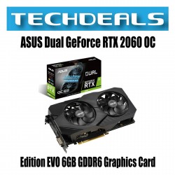 ASUS Dual GeForce RTX 2060 OC Edition EVO 6GB GDDR6 GPU