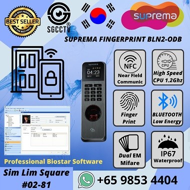 SUPREMA FINGERPRINT BLN2-ODB READER BIOLITE N2 BIOSTAR