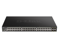 D-LINK DGS-1250-52XMP 52-Port 10-Gigabit Smart Managed PoE S