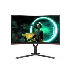 AOC MONITOR 31.5" CQ32G2E CURVED QHD 2K LED GAMING 144HZ